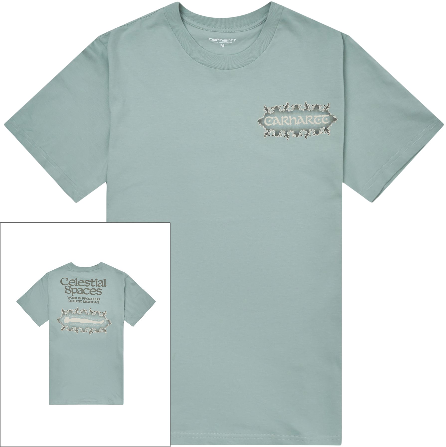 Carhartt WIP T-shirts S/S SPACES I030665 Blå